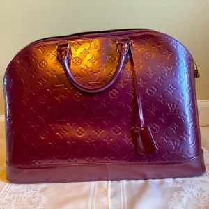 LOUIS VUITTON Alma GM (Large) Violette New W Tags
